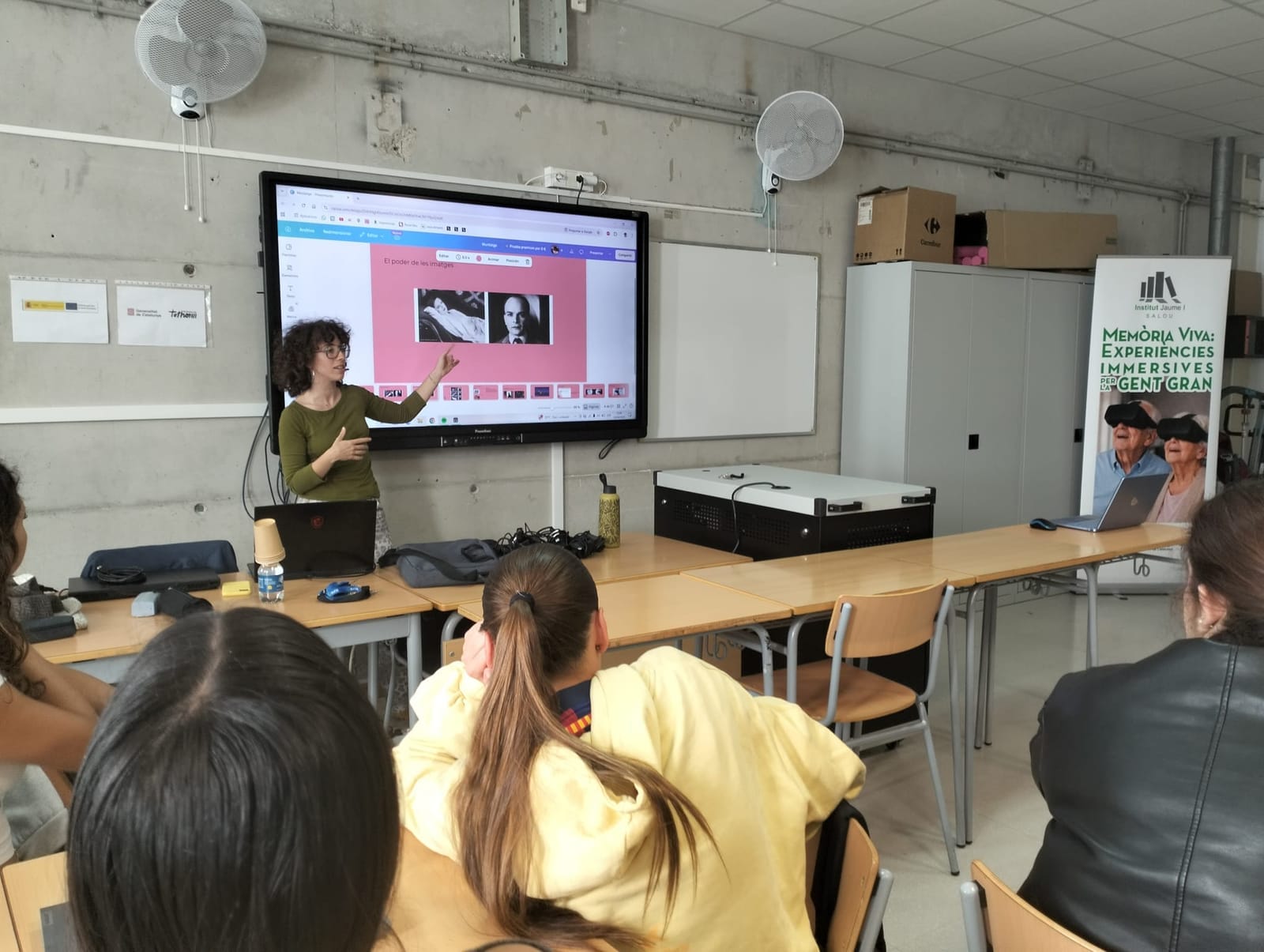 Storytelling i muntatge: l'Andrea ens ensenya a crear un vídeo